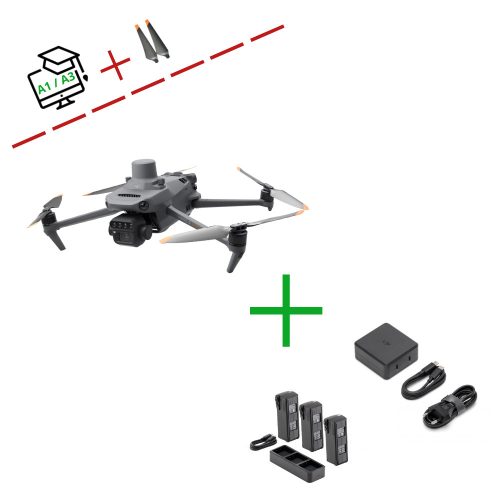 DJI Mavic 3 Multispectral Repülésre kész drón Bronz csomag + AJÁNDÉKOK