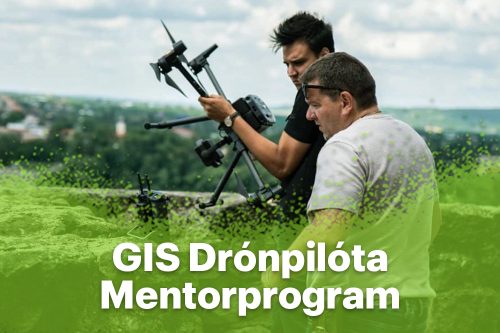 GIS drónpilóta mentorprogram