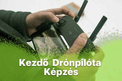 Kezdő drónpilóta képzés akció