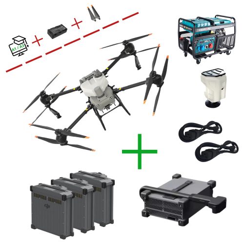 DJI Agras T50 Repülésre kész drón Silver csomag + AJÁNDÉK